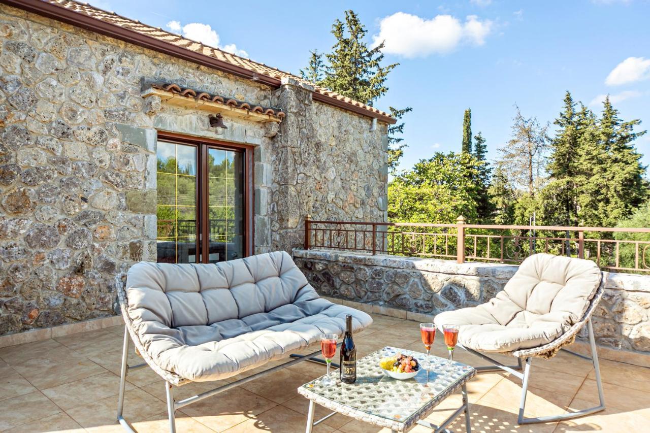 Filia Stone Villa Gouvia Exterior foto
