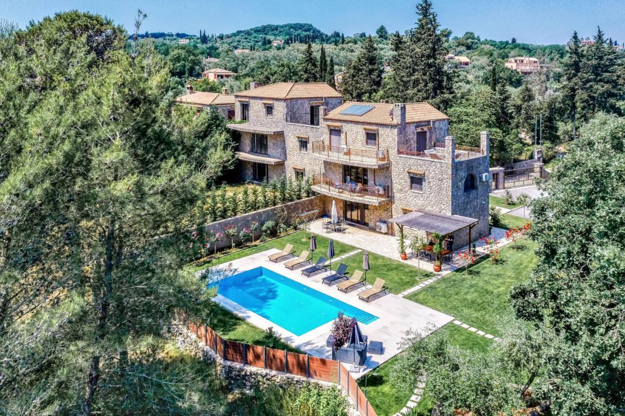 Filia Stone Villa Gouvia Exterior foto